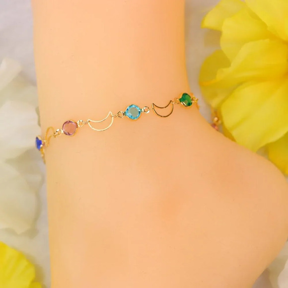 Minimalist Anklet, Sleek & Modern Design, Women’s Fashion, YC110481-A - Picture 5 of 10